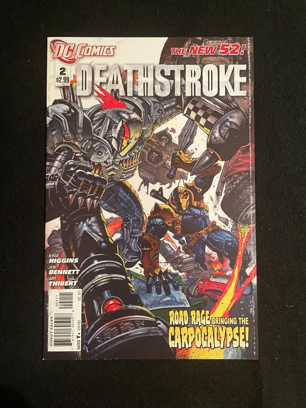 Deathstroke #2 (2011) HIGH GRADE DC Comics "The New 52!"