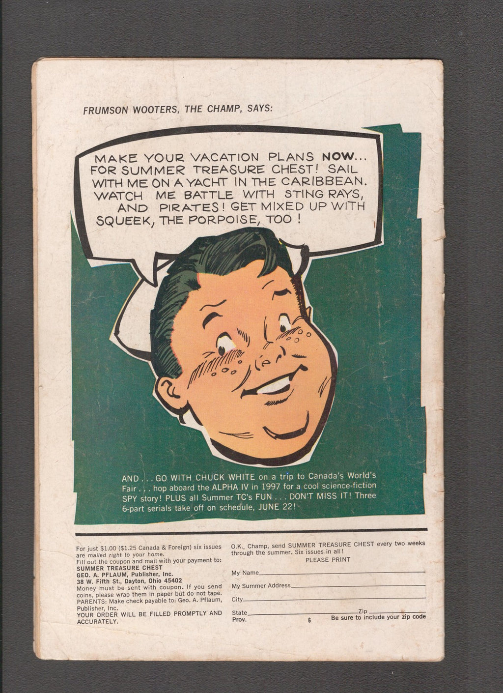 Treasure Chests #20 (1967) Volume 22 George A. Pflaum Comics