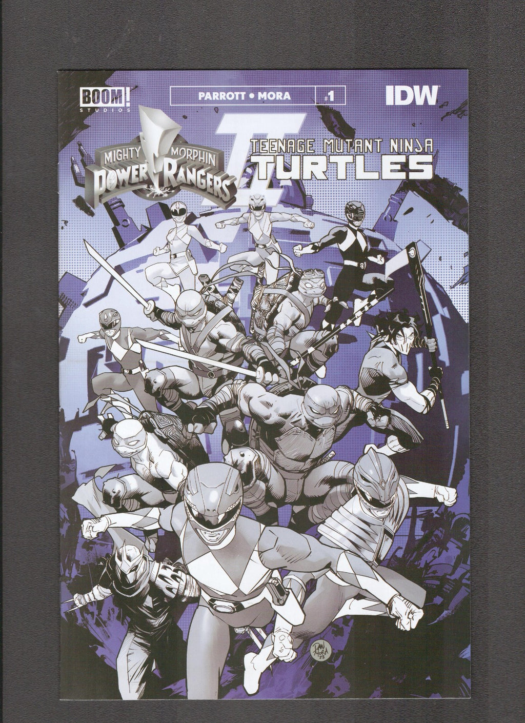 Mighty Morphin Power Rangers/Teenage Mutant Ninja Turtles #1 (2023) BOOM! Comics