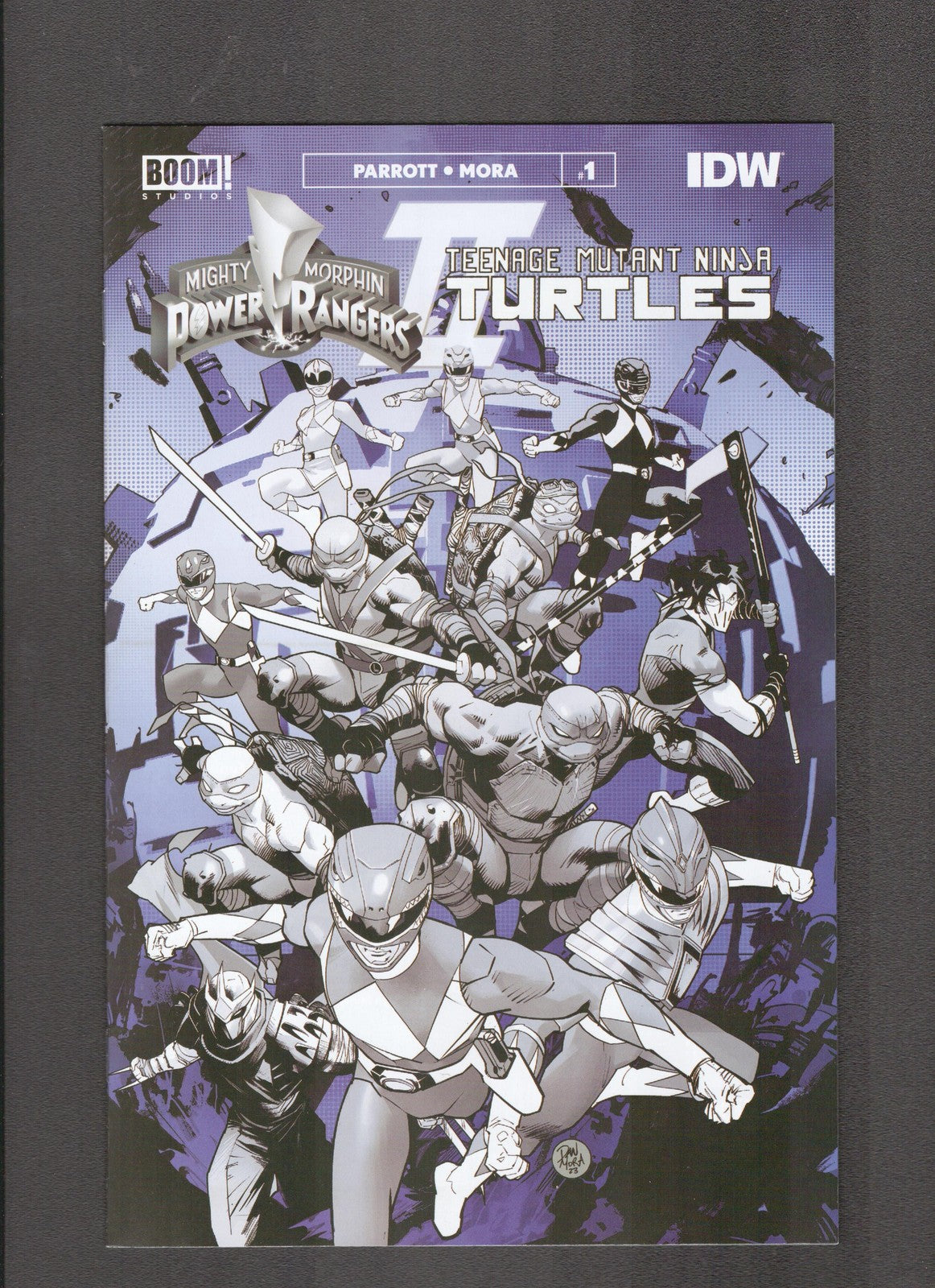 Mighty Morphin Power Rangers/Teenage Mutant Ninja Turtles #1 (2023) BOOM! Comics