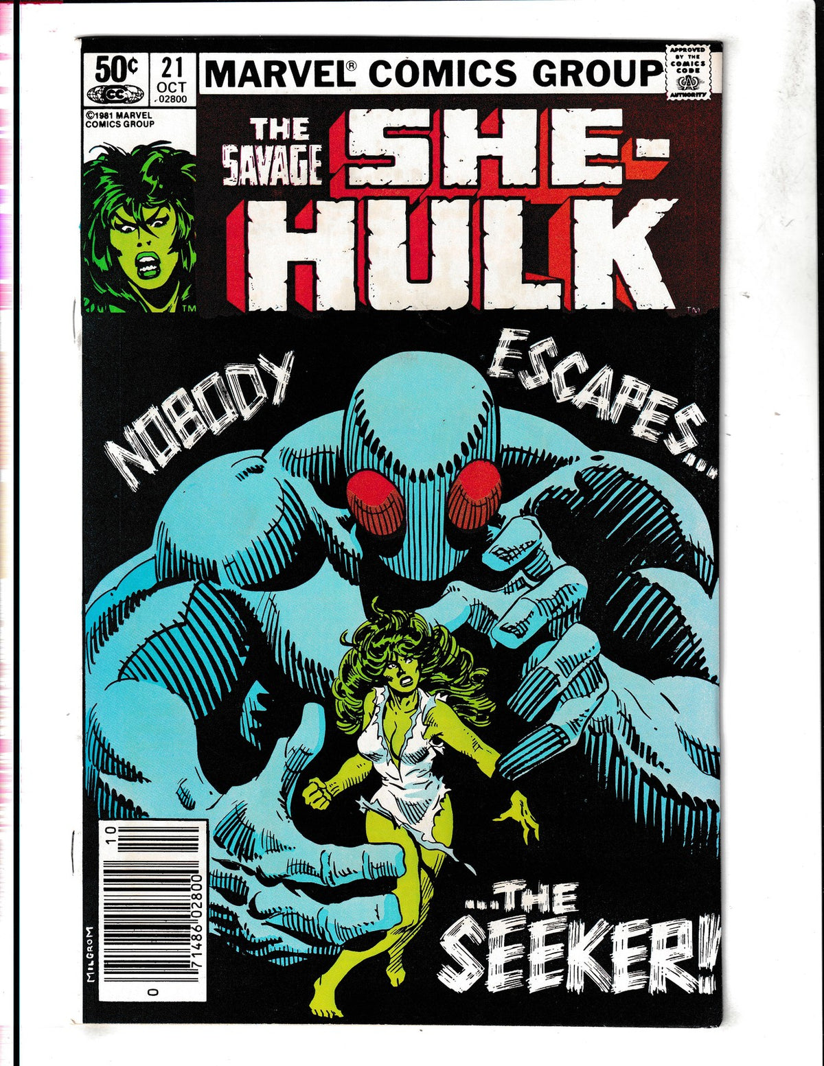 Savage She-Hulk #21 (1981) Mike Vosburg Marvel Comics