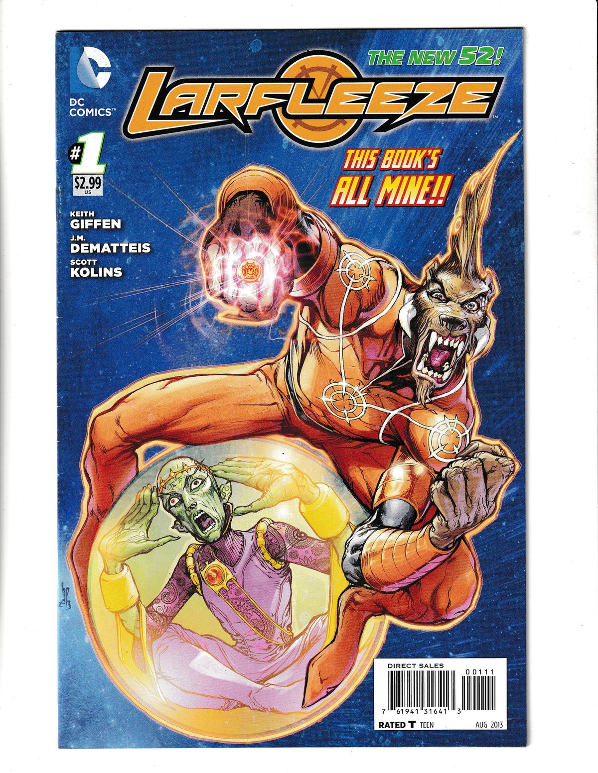 Larfleeze #1 (2013) DC Comics SKU:2747