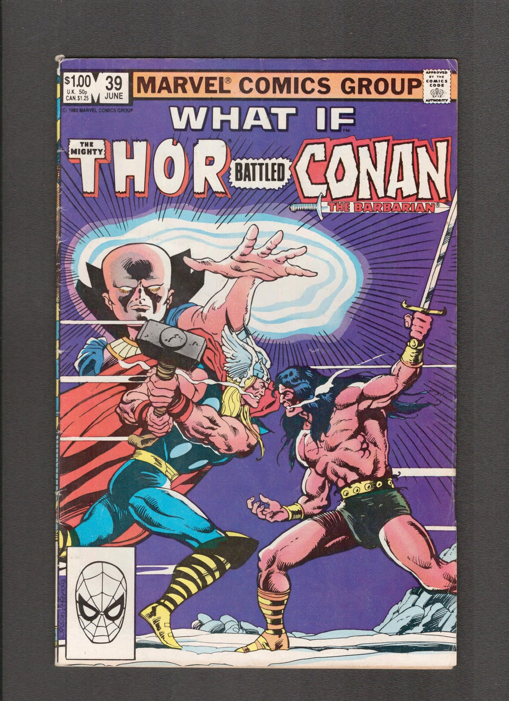 What If...? #39 (1983) Thor Battled Conan Marvel Comics