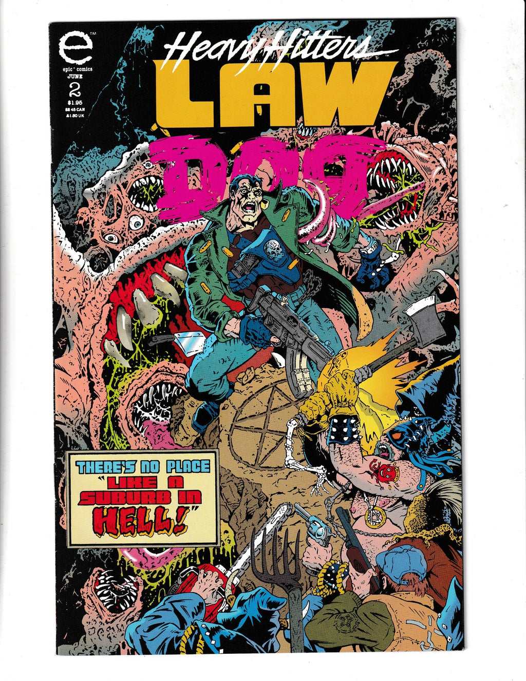 Lawdog #2 (1993) Heavy Hitters Epic Comics