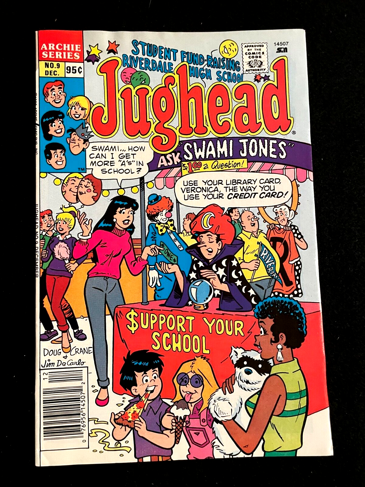 Jughead #9 1988 - Canadian Variant -HIGH GRADE