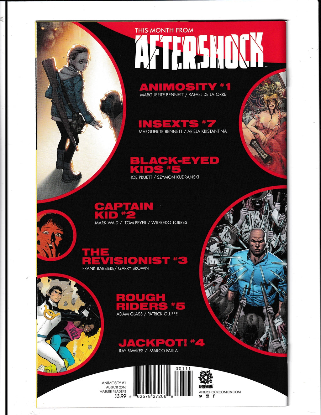 Animosity #1 (2016) Aftershock Comics