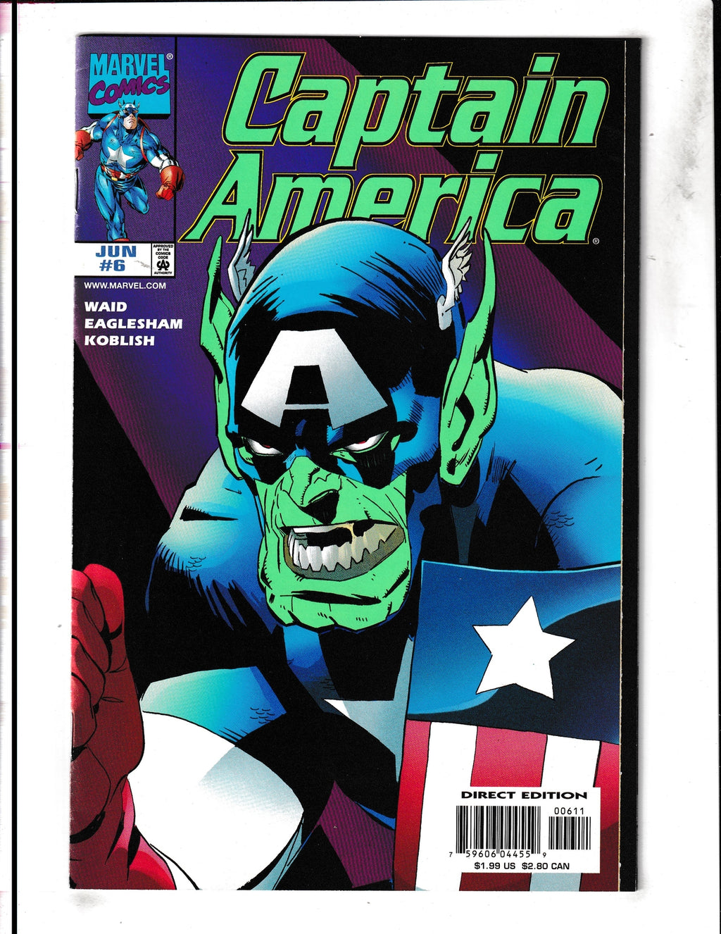 Captain America #6 (1998) Marvel Comics