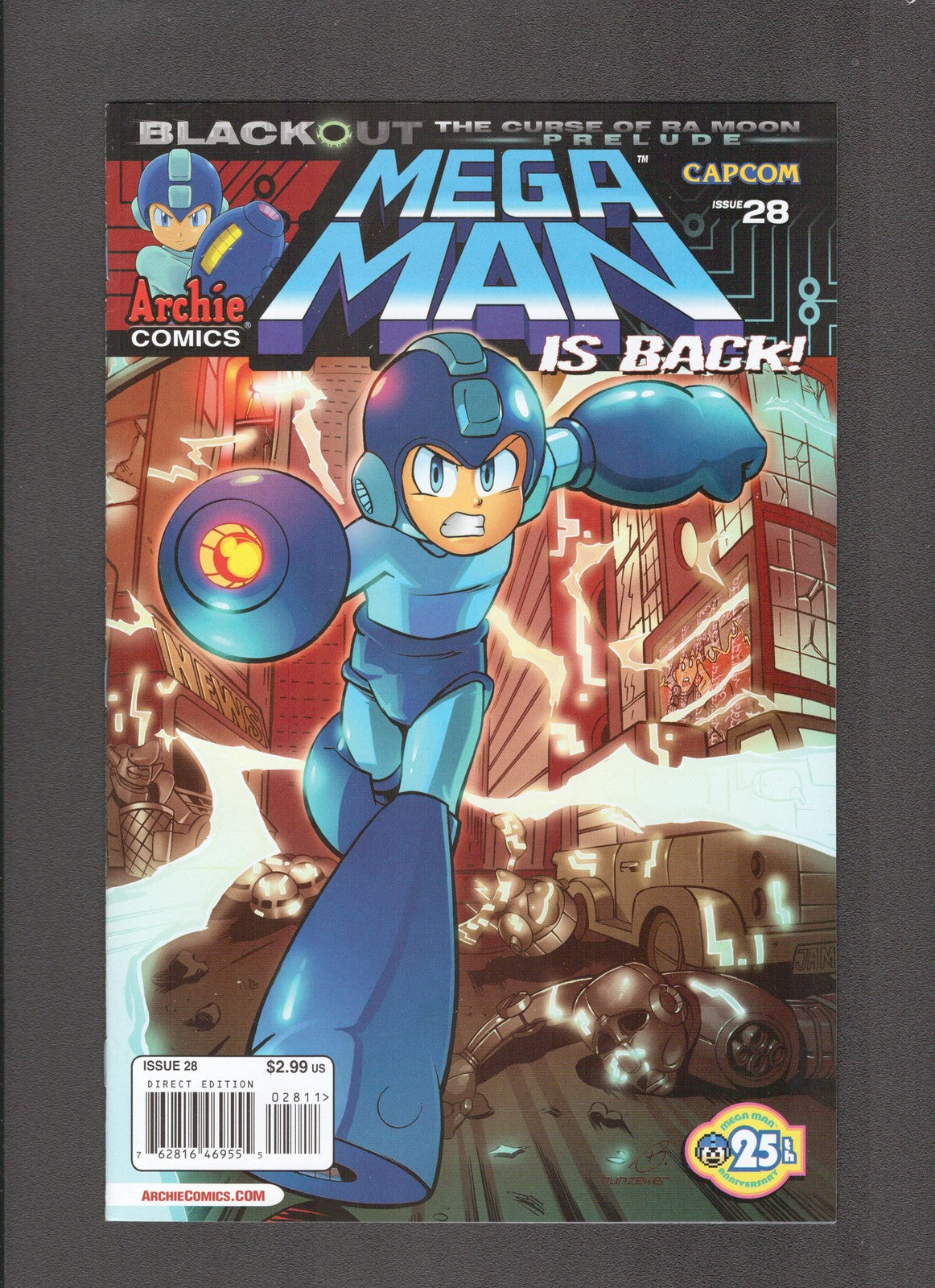 Mega Man #28 (2013) Ryan Jampole Cover Archie Comics