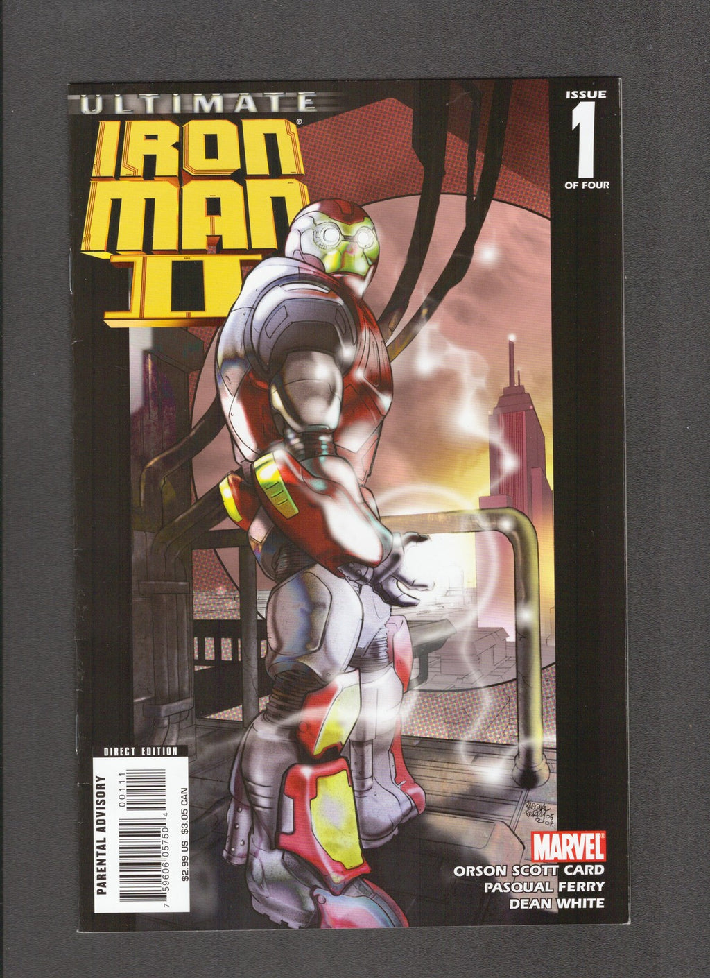 Ultimate Iron Man II #1 (2008) Pascal Ferry Marvel Comics