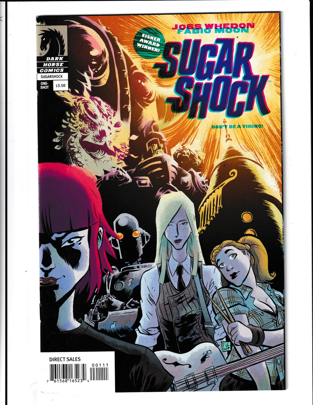 Sugarshock #1 (2009) "Don't Be A Viking" Dark Horse Comics
