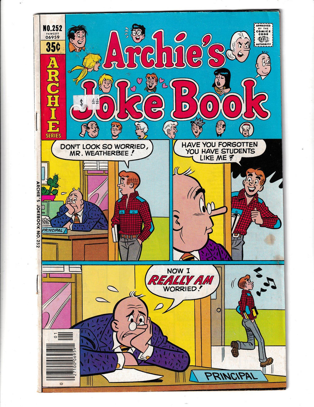 Archie's Joke Book #252 (1979) Archie Comics