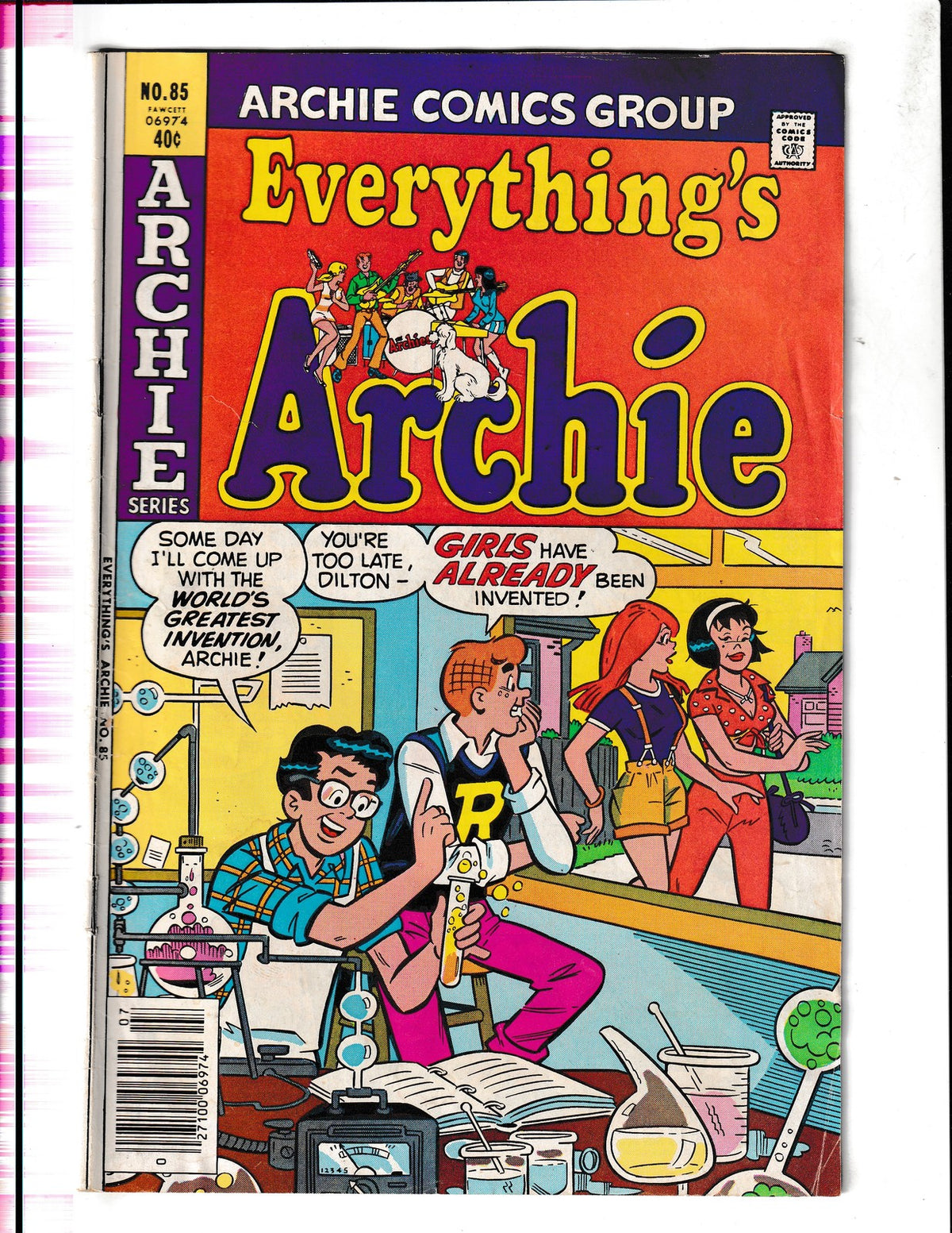 Everything's Archie #85 (1980) Dilton Cover Archie Comics