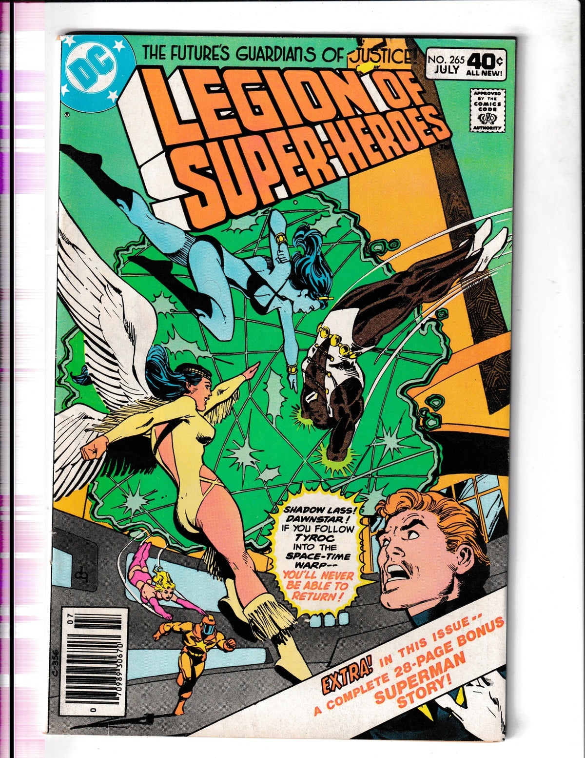 Legion of Super-Heroes #265 (1980) Last Tyroc DC Comics
