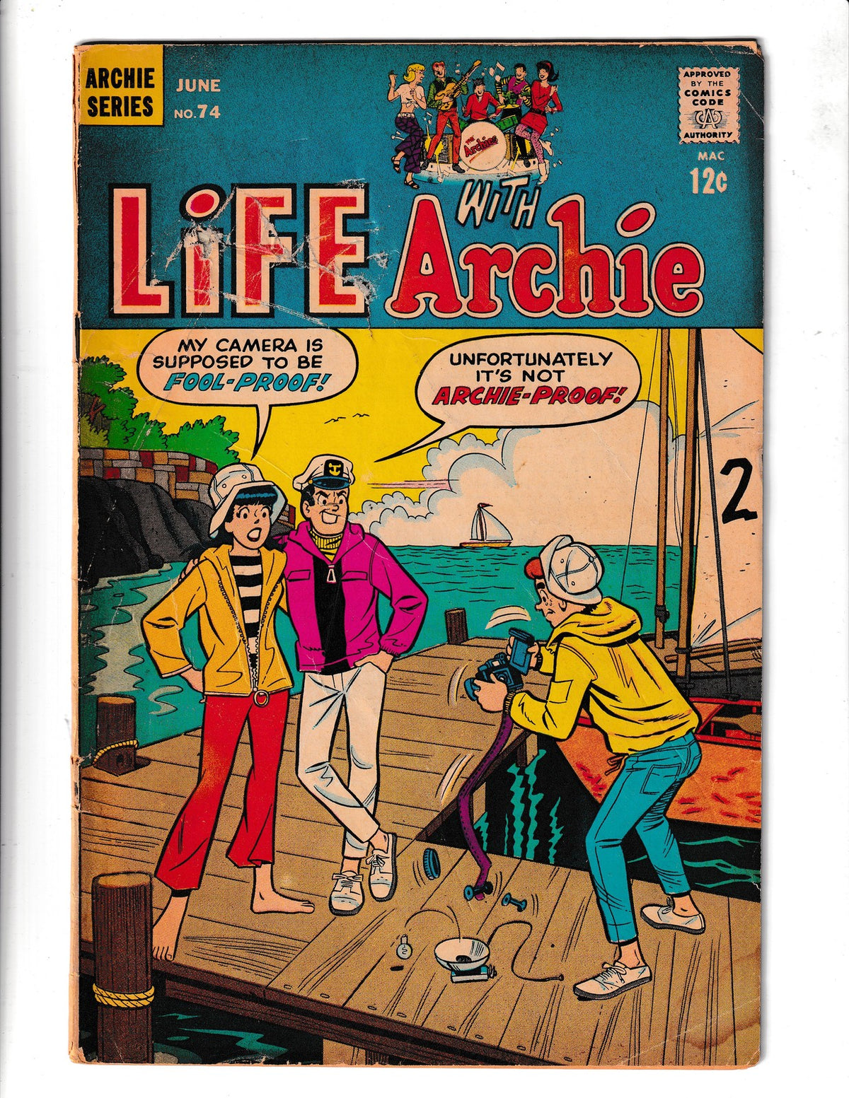 Life With Archie #74 (1968) Archie Comics