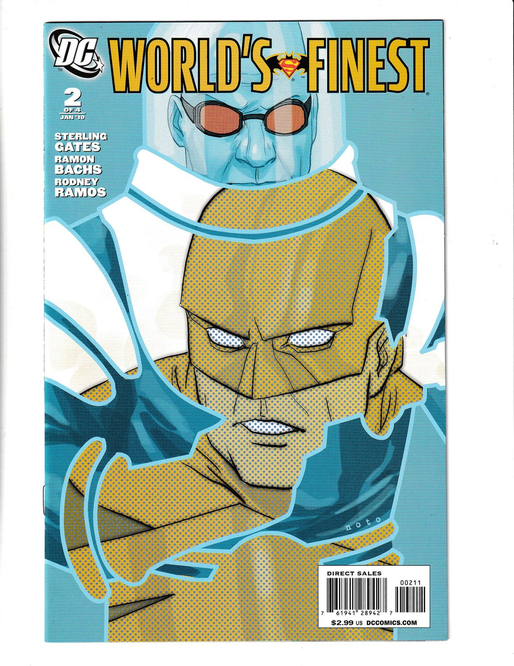 World's Finest #2 (2010) Guardian Cover DC Comics