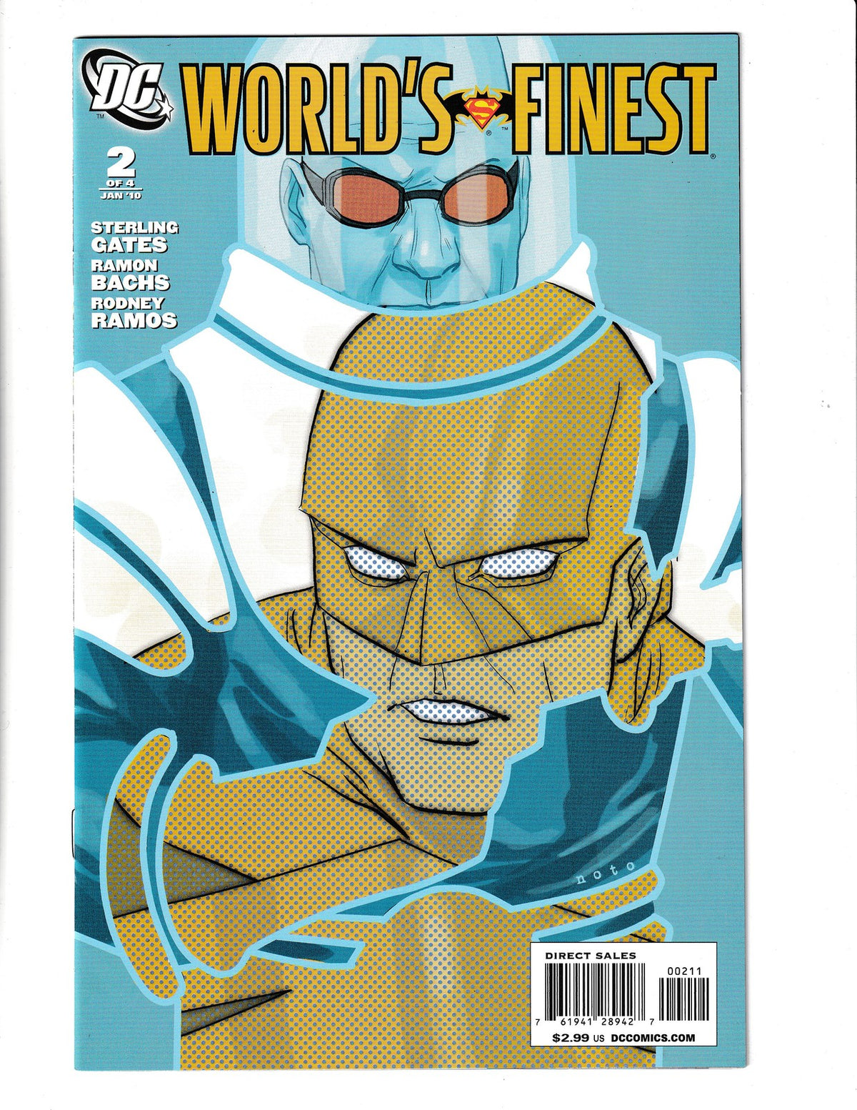 World's Finest #2 (2010) Guardian Cover DC Comics