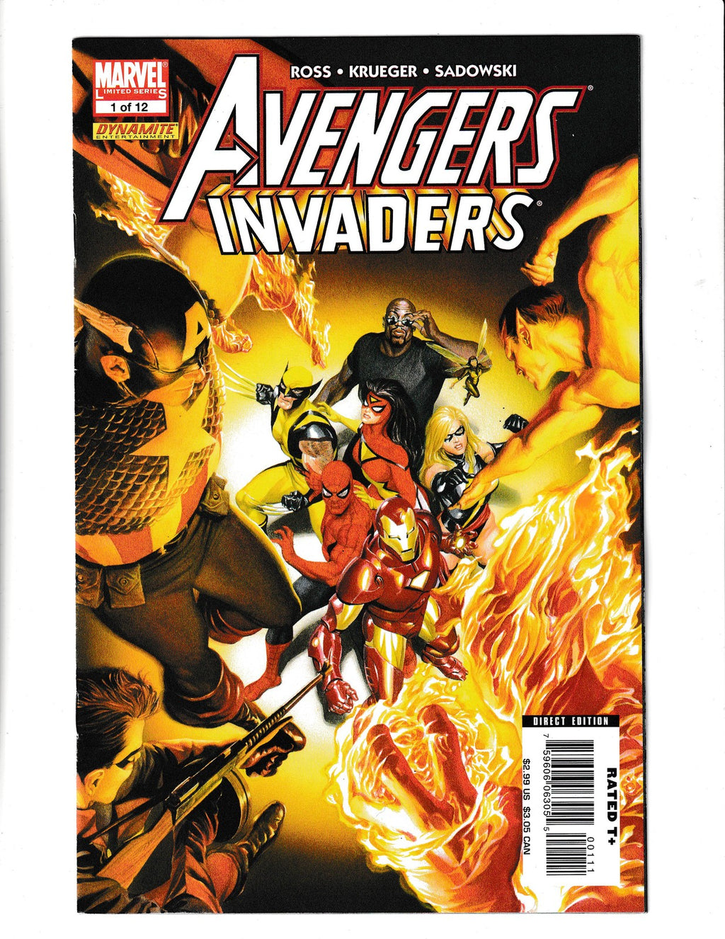 Avengers/Invaders #1 (2008) Marvel Comics