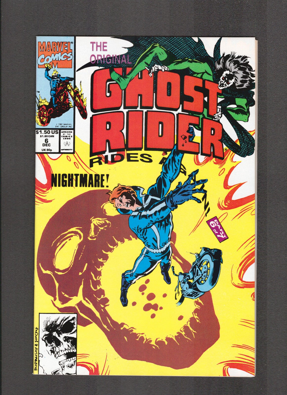 Original Ghost Rider Rides Again #6 (1991) Marvel Comics