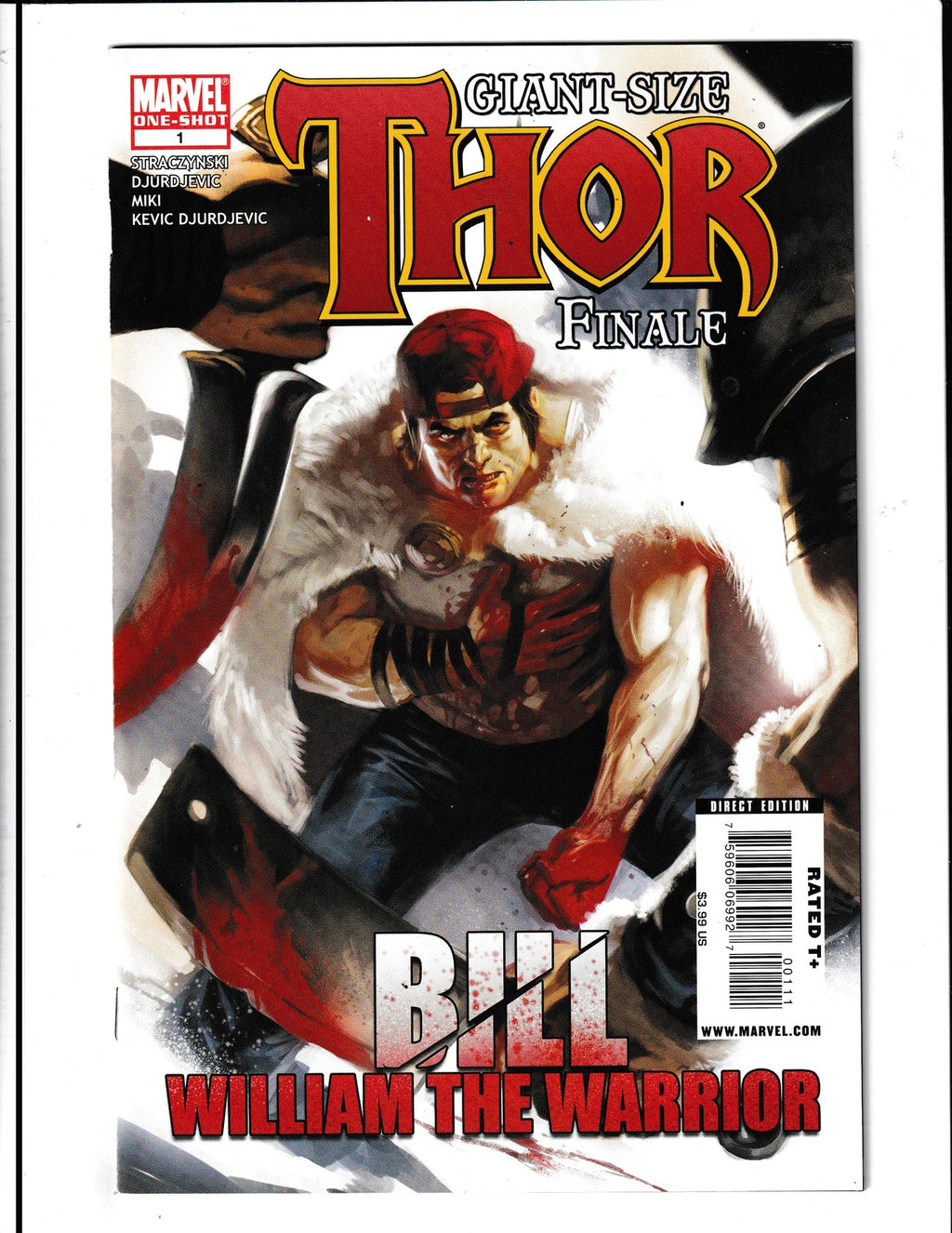 Thor: Giant Size Finale #1 (2010) Marko Djurdjevic Cove Marvel Comics
