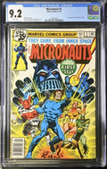 Micronauts #1 CGC 9.2 (1979) 1st Baron Karza & Bug Graded | Marvel Comics