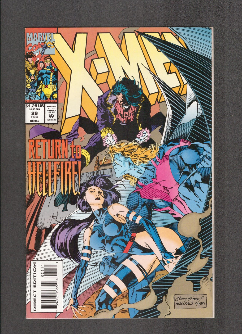 X-Men #29 (1994) Andy Kubert Marvel Comics