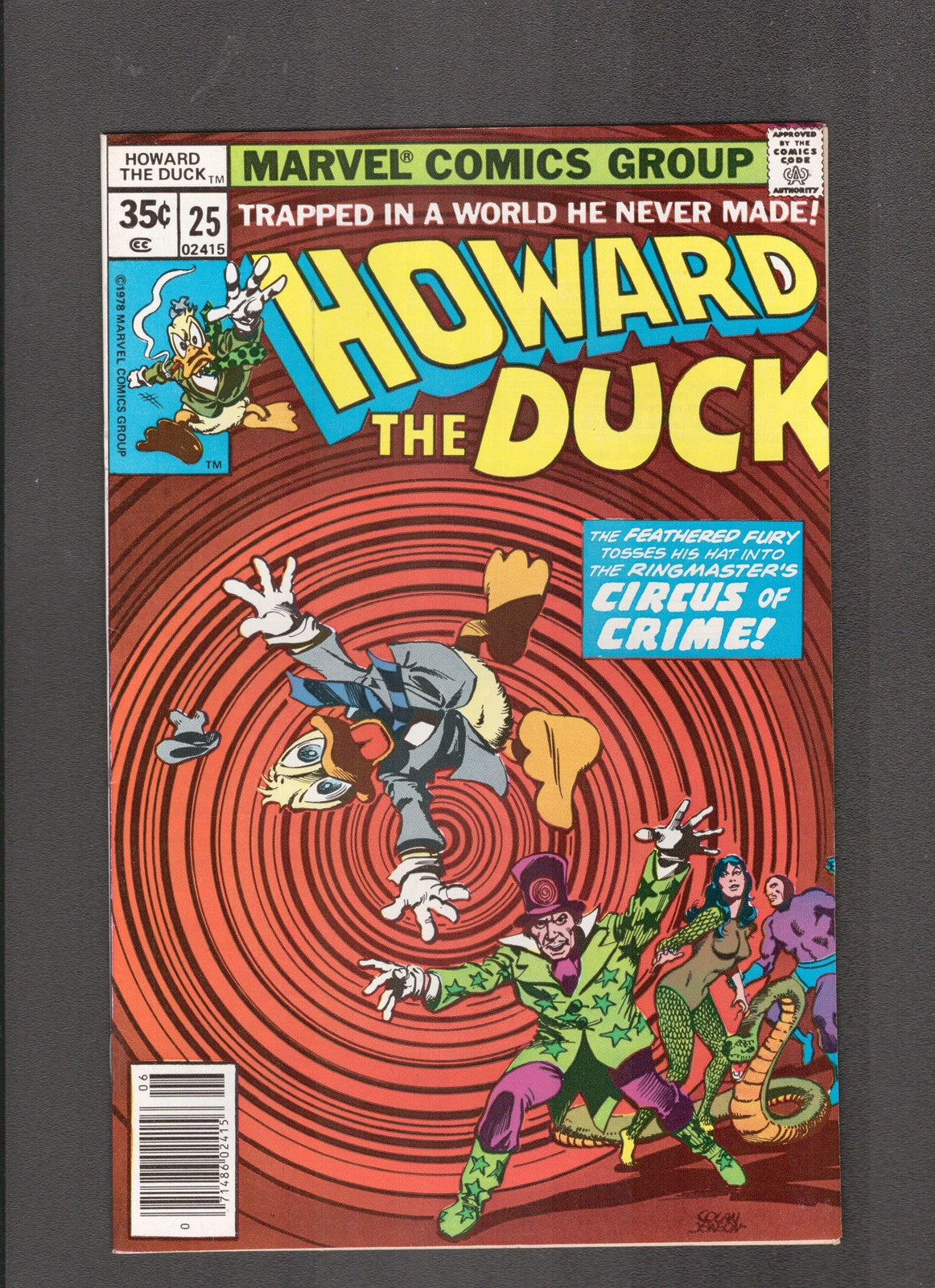 Howard the Duck #25 (1978) Gerber Story Marvel Comics