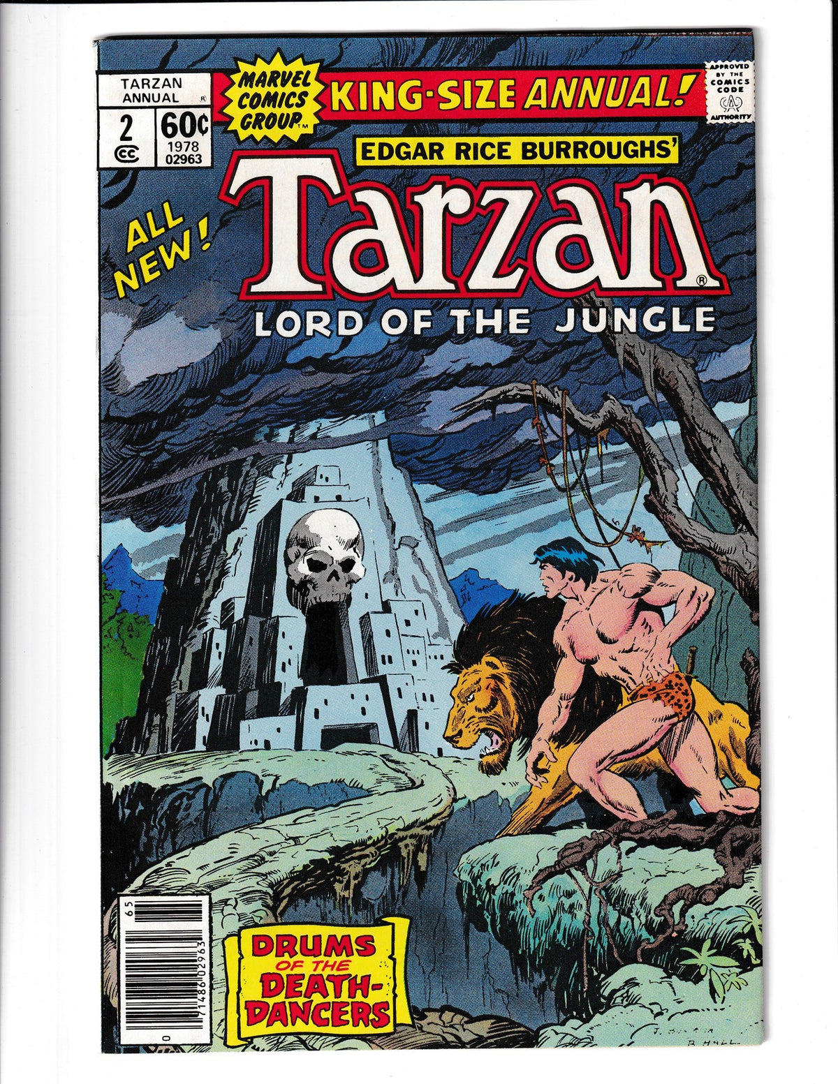 Tarzan Annual #2 (1977) Marvel Comics SKU:3390