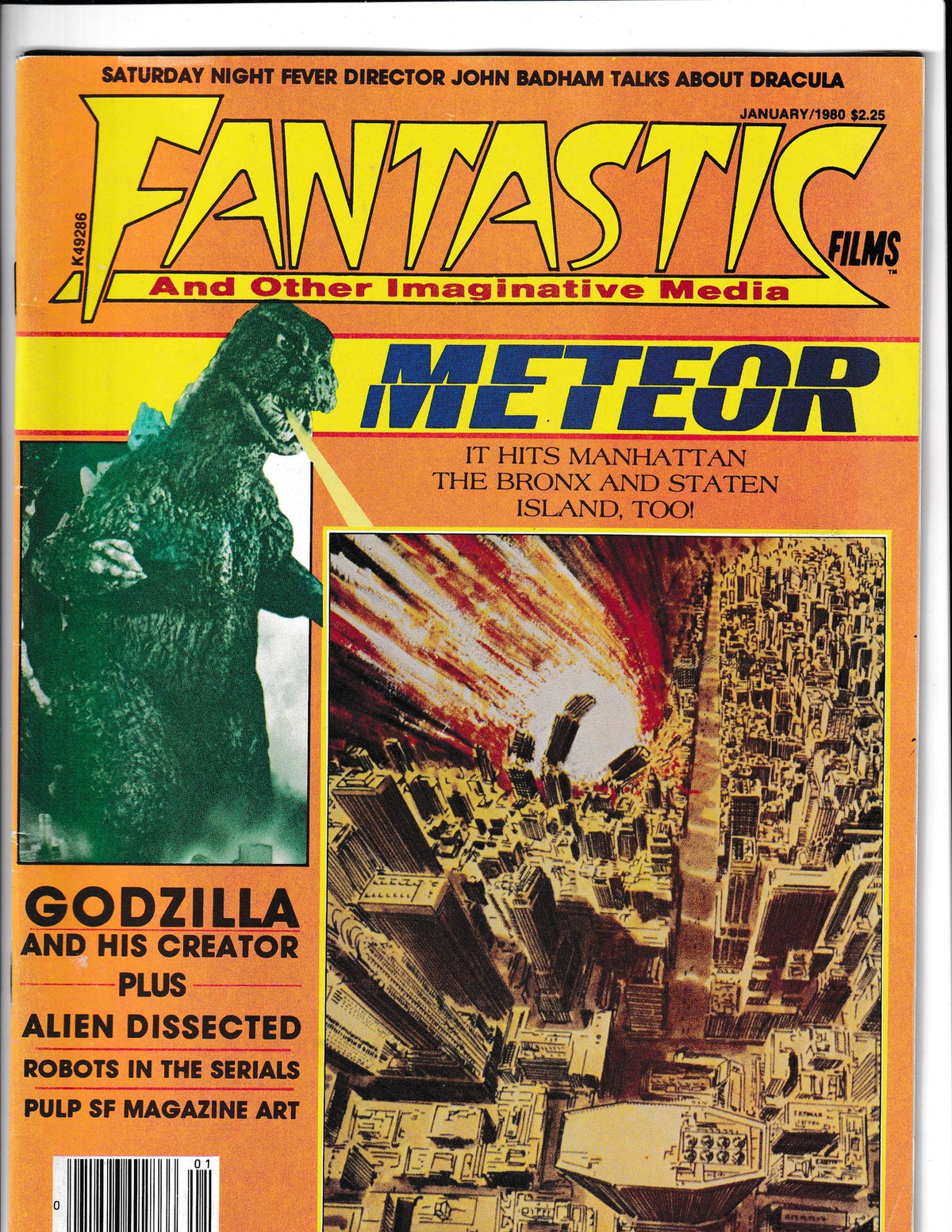 Fantastic Films #13 (1980) Godzilla Blake Publishing Comics