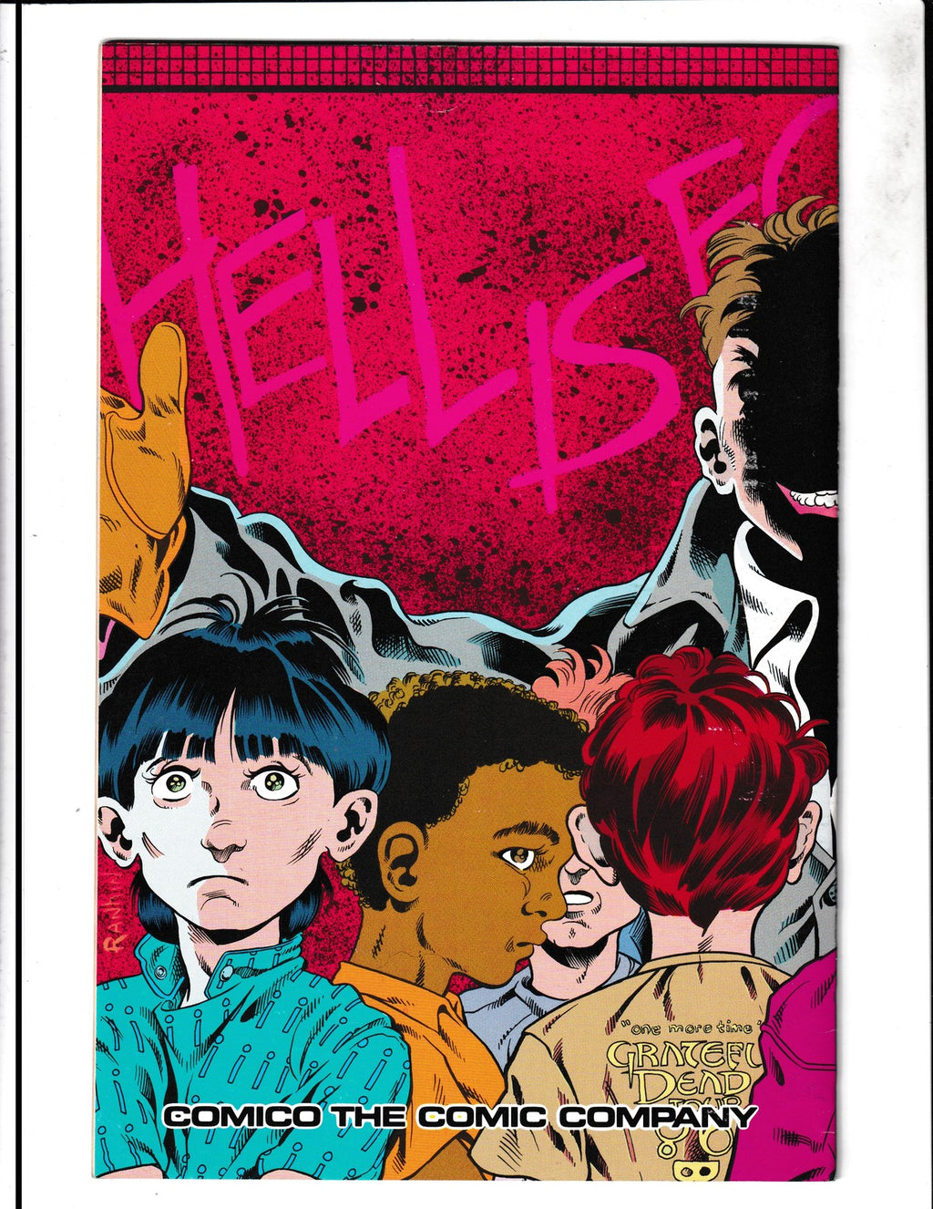 Elementals Special #1 (1986) Child abuse special Comico Comics