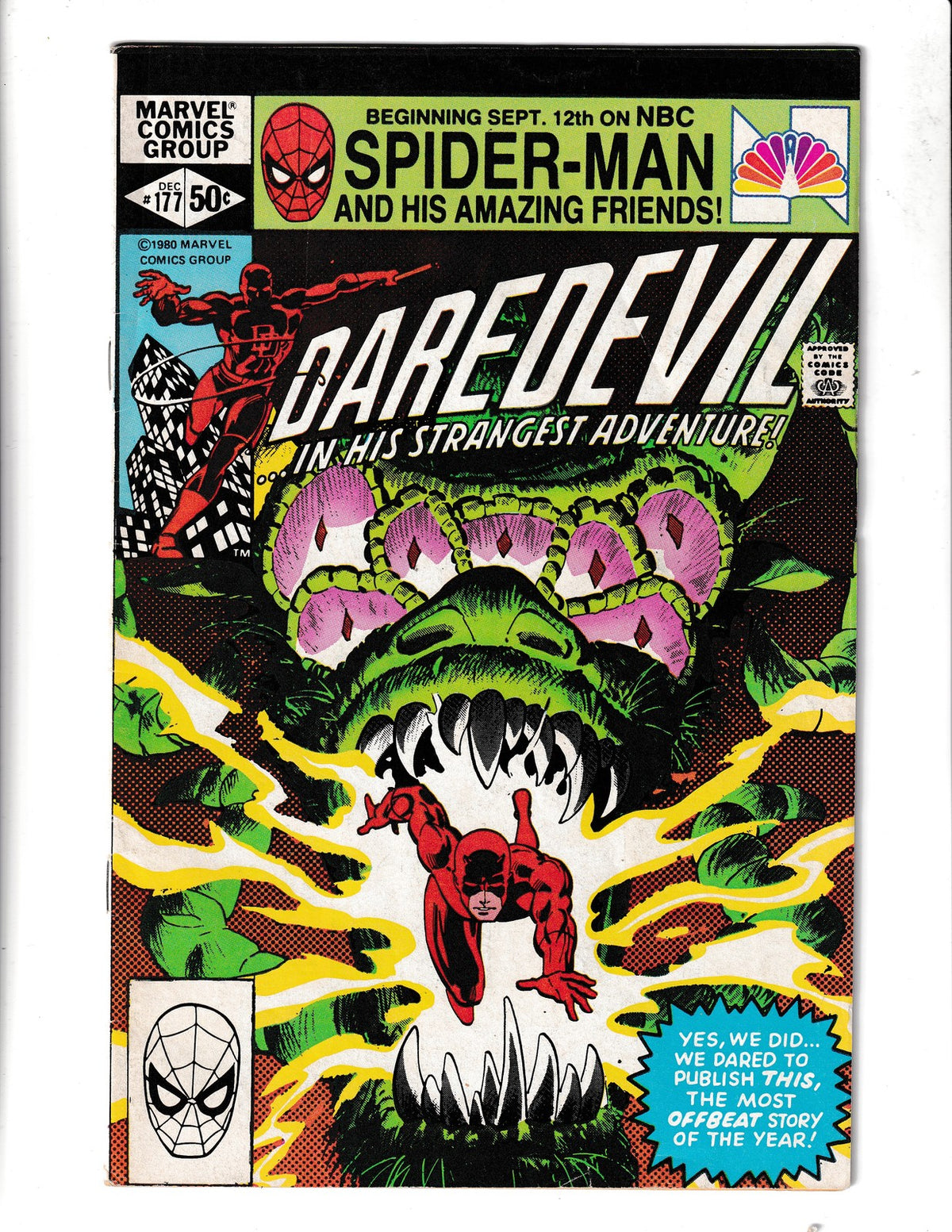 Daredevil #177 (1981) Frank Miller Marvel Comics