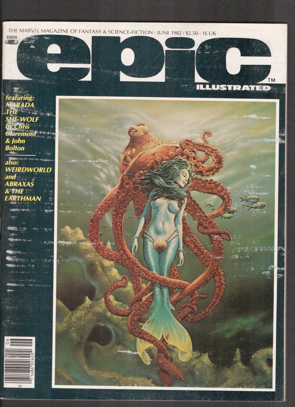 Epic Illustrated #12 (1982) Claremont Marvel Comics