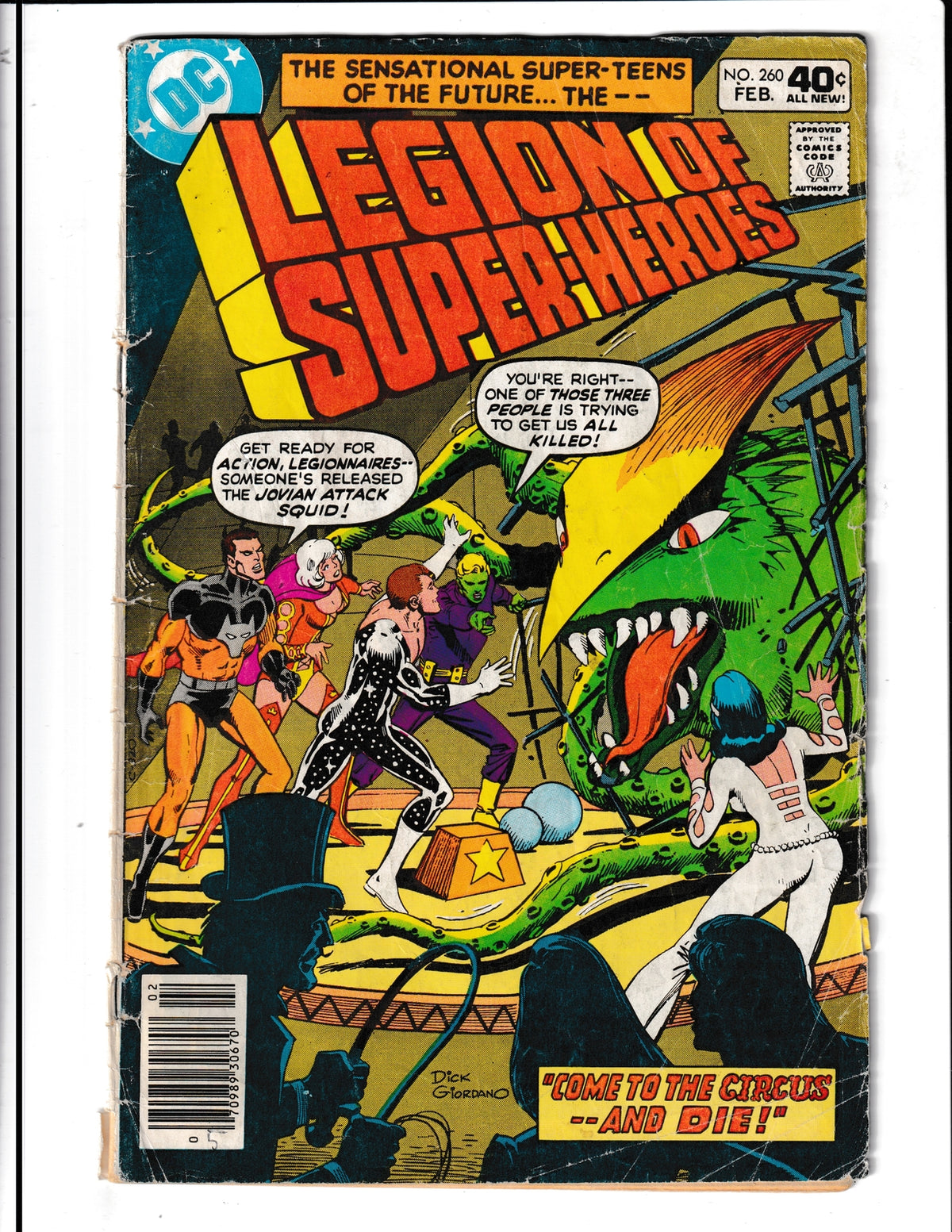 Legion of Super-Heroes #260 (1980) DC Comics
