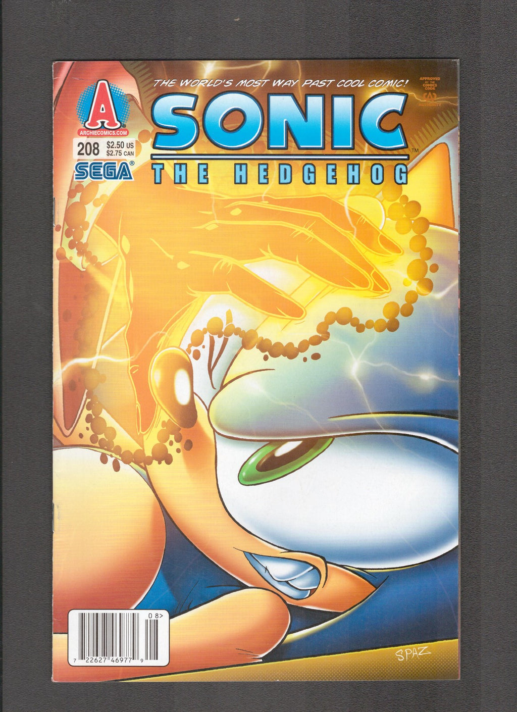 Sonic the Hedgehog #208 (2010) Patrick Spaziante Archie Comics