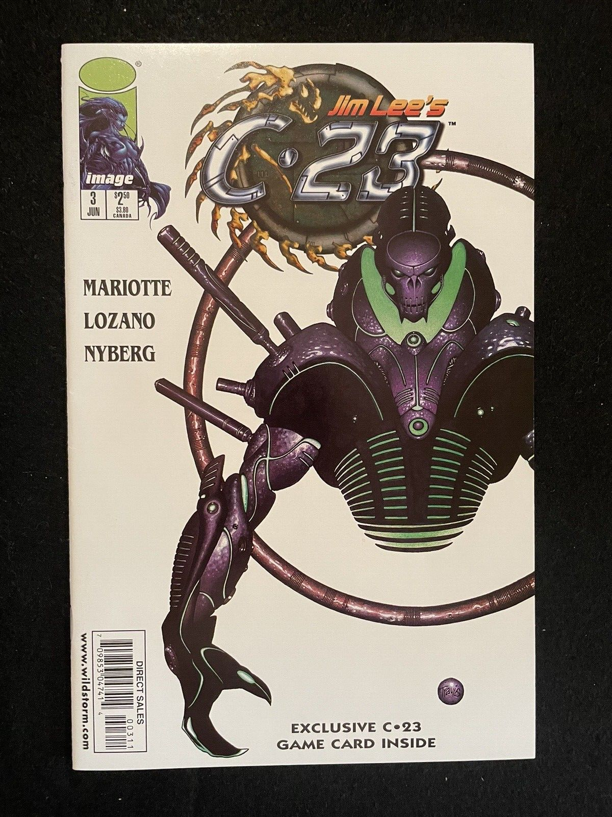 Jim Lee's C-23 #3 w/Collectible Trading Card (1998) Image Comics