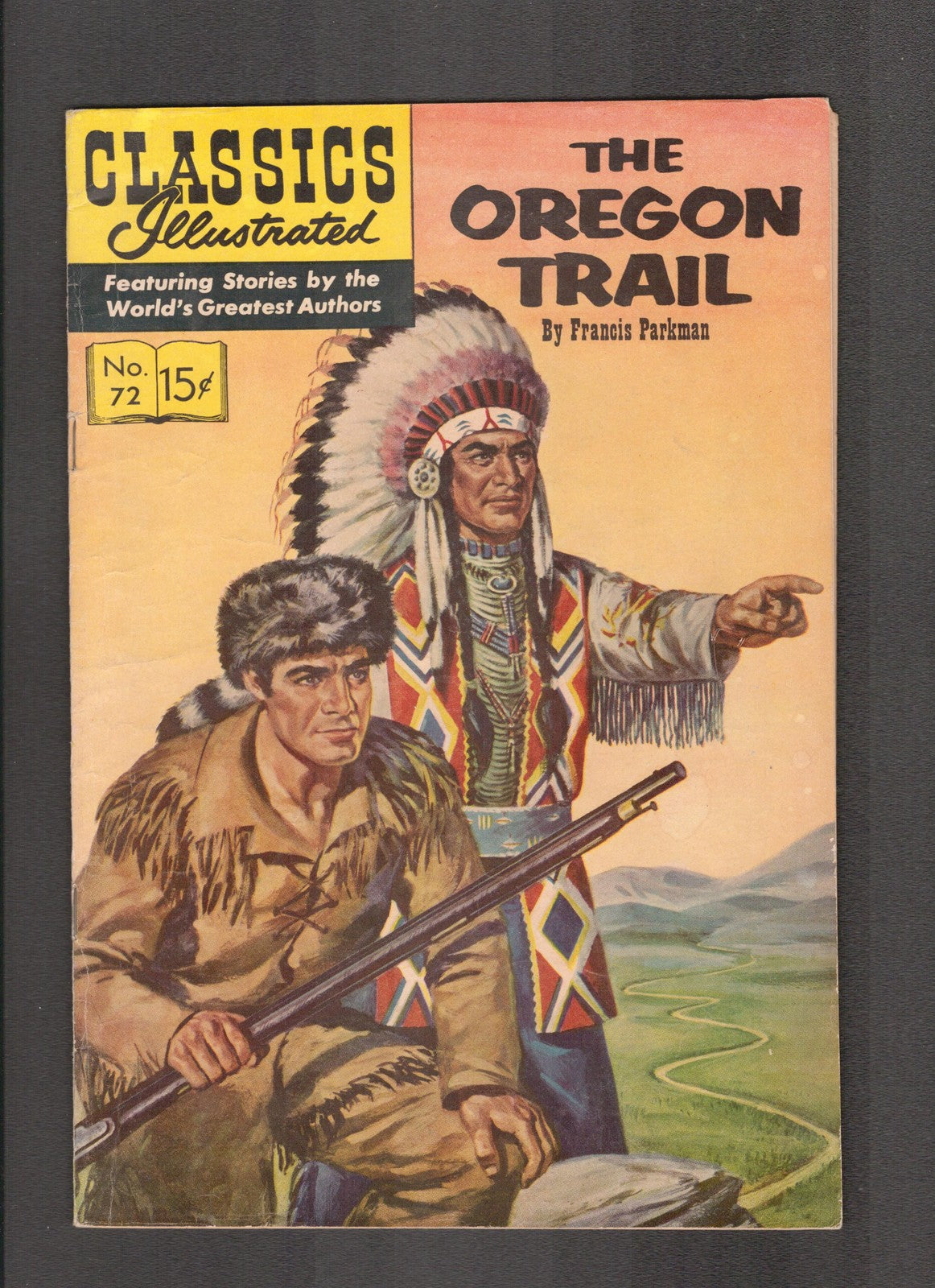 Classics Illustrated #72 (1950) HRN 150 Oregon Trail Gliberton Comics