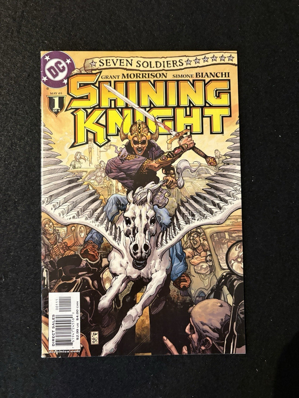 Seven Soldiers Shining Knight #1-4 (2005) Complete Mini-Series Set DC Comics
