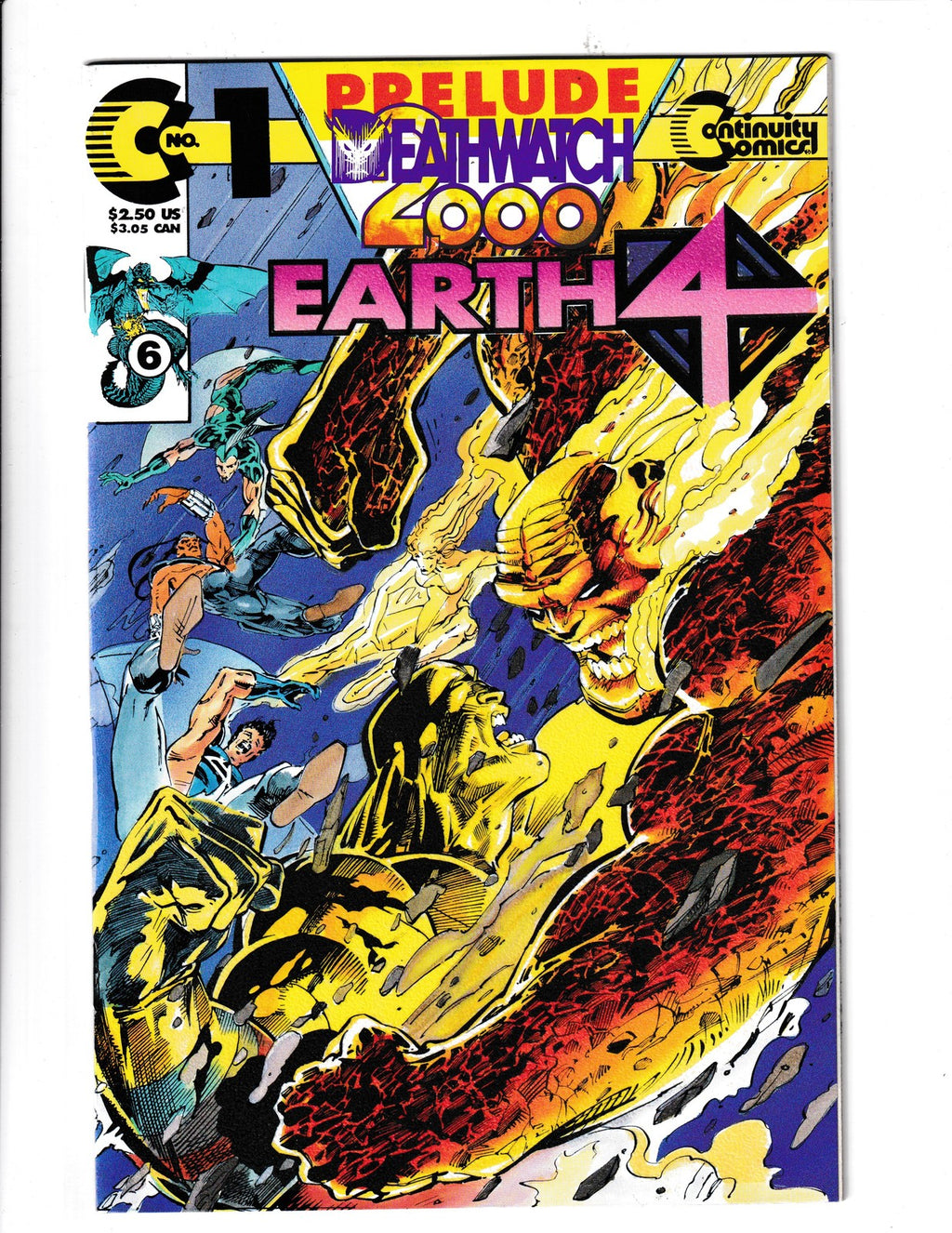 Earth 4 #1 (1993) Continuity Comics