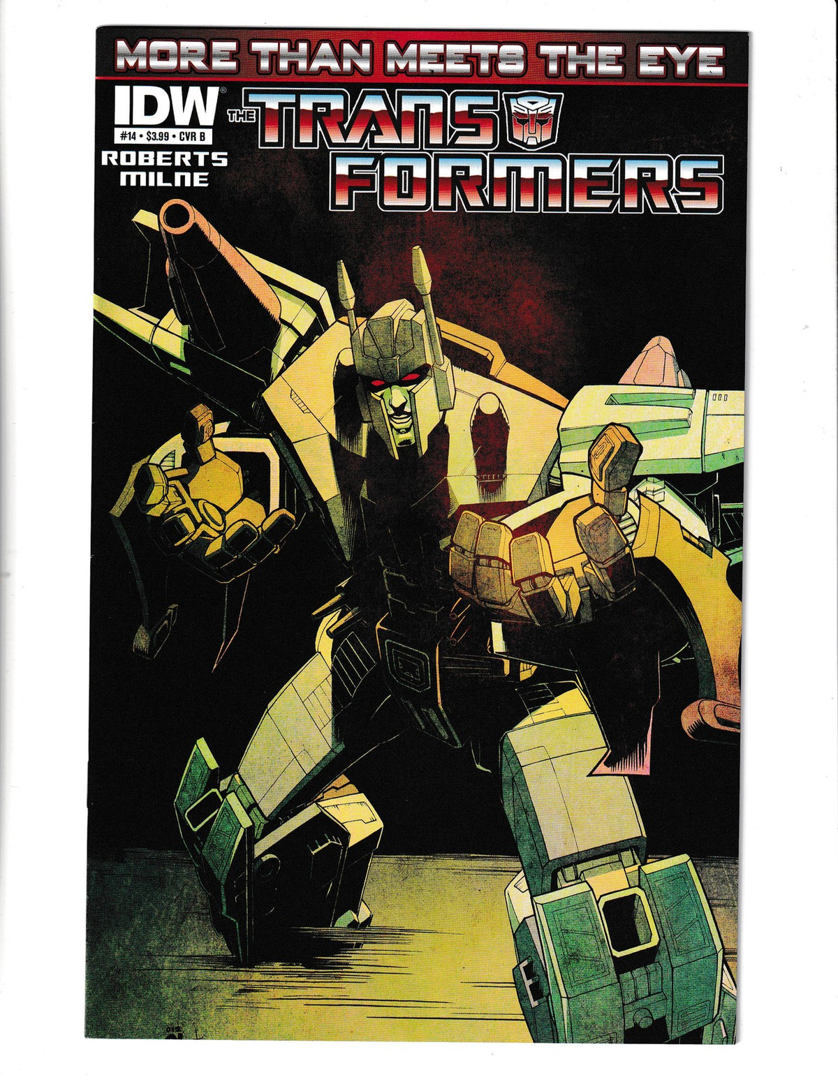 Transformers More Than Meets the Eye #14b (2013) Cover B IDW Comics
