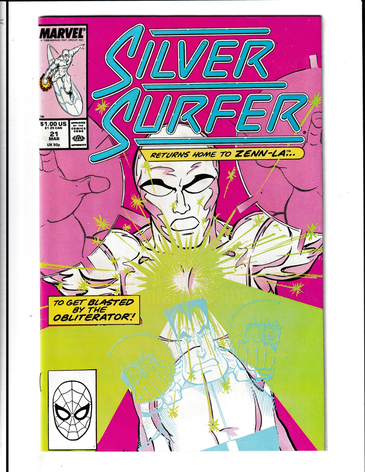 Silver Surfer #21 (1989) Marvel Comics SKU:859