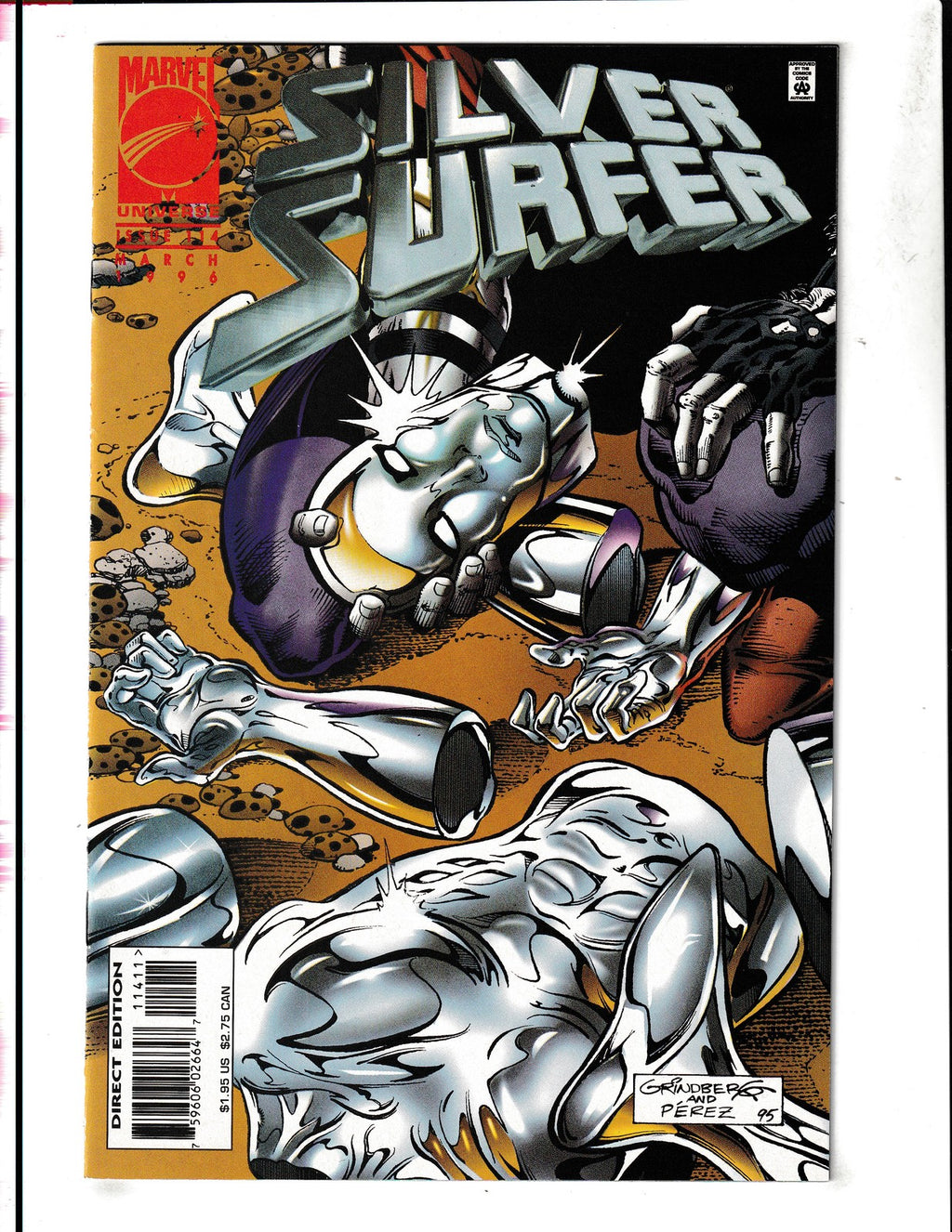 Silver Surfer #114 (1996) Low Print Run Marvel Comics