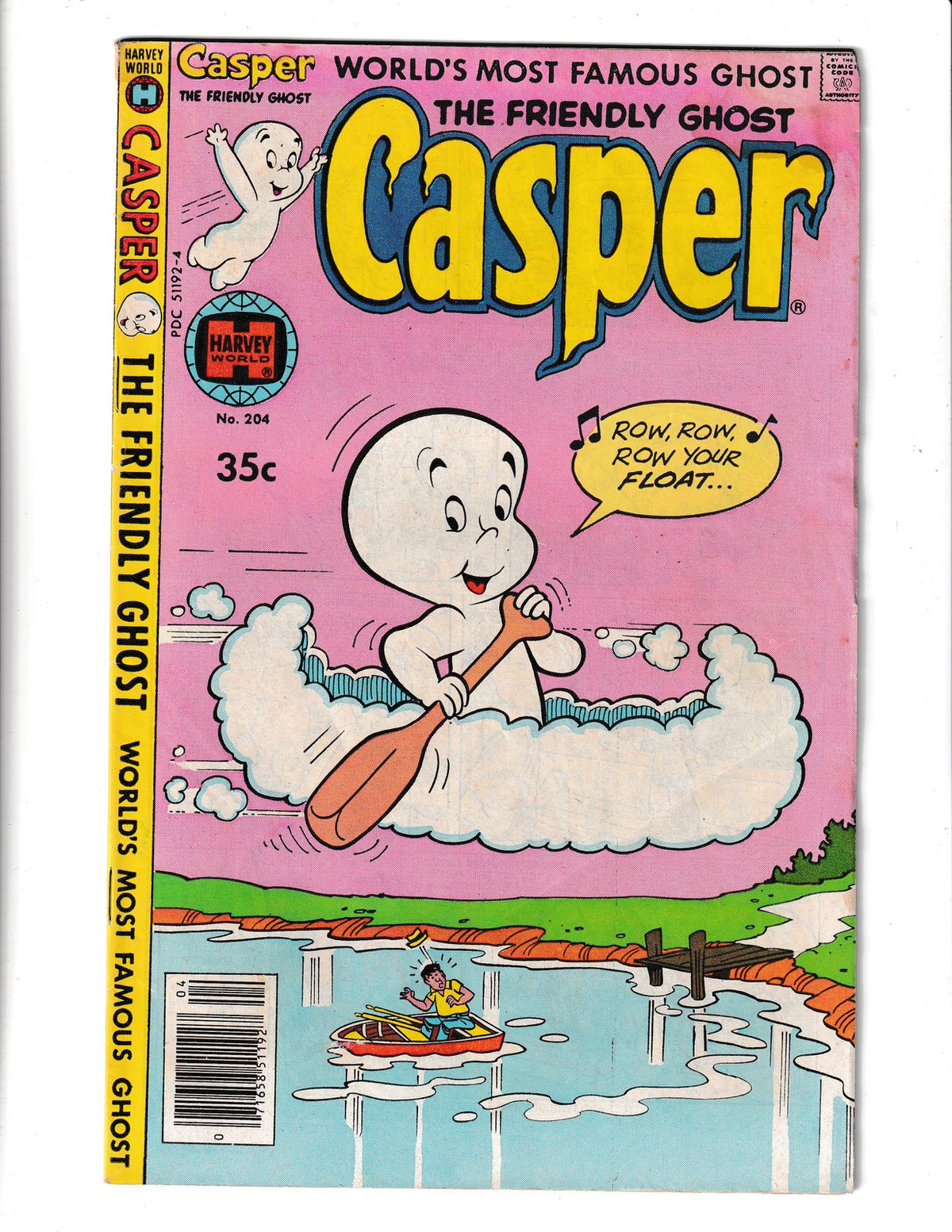 Friendly Ghost, Casper #204 (1979) Harvey Comics