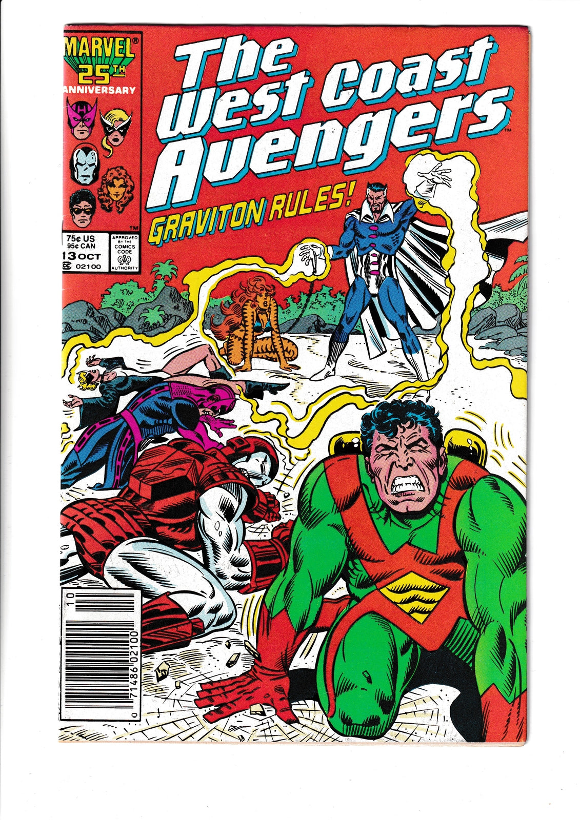 West Coast Avengers #13 (1986) Marvel Comics SKU:182