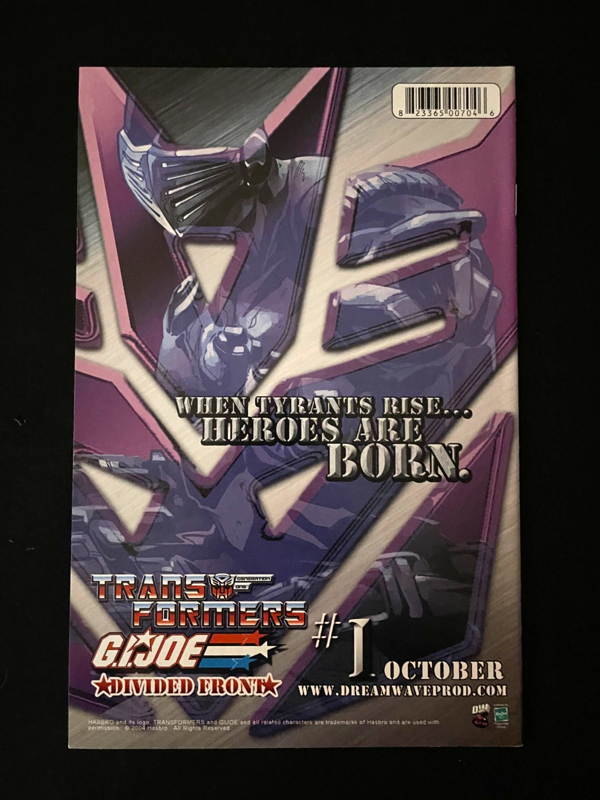 Transformers/Micromasters - Two Set of 4 both A & B covers #1-4 (2004) Dreamwave