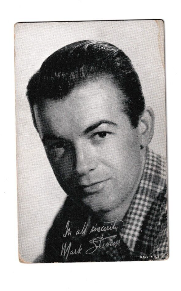 Arcade Cards 1940's - Celebrities - Mark Stevens