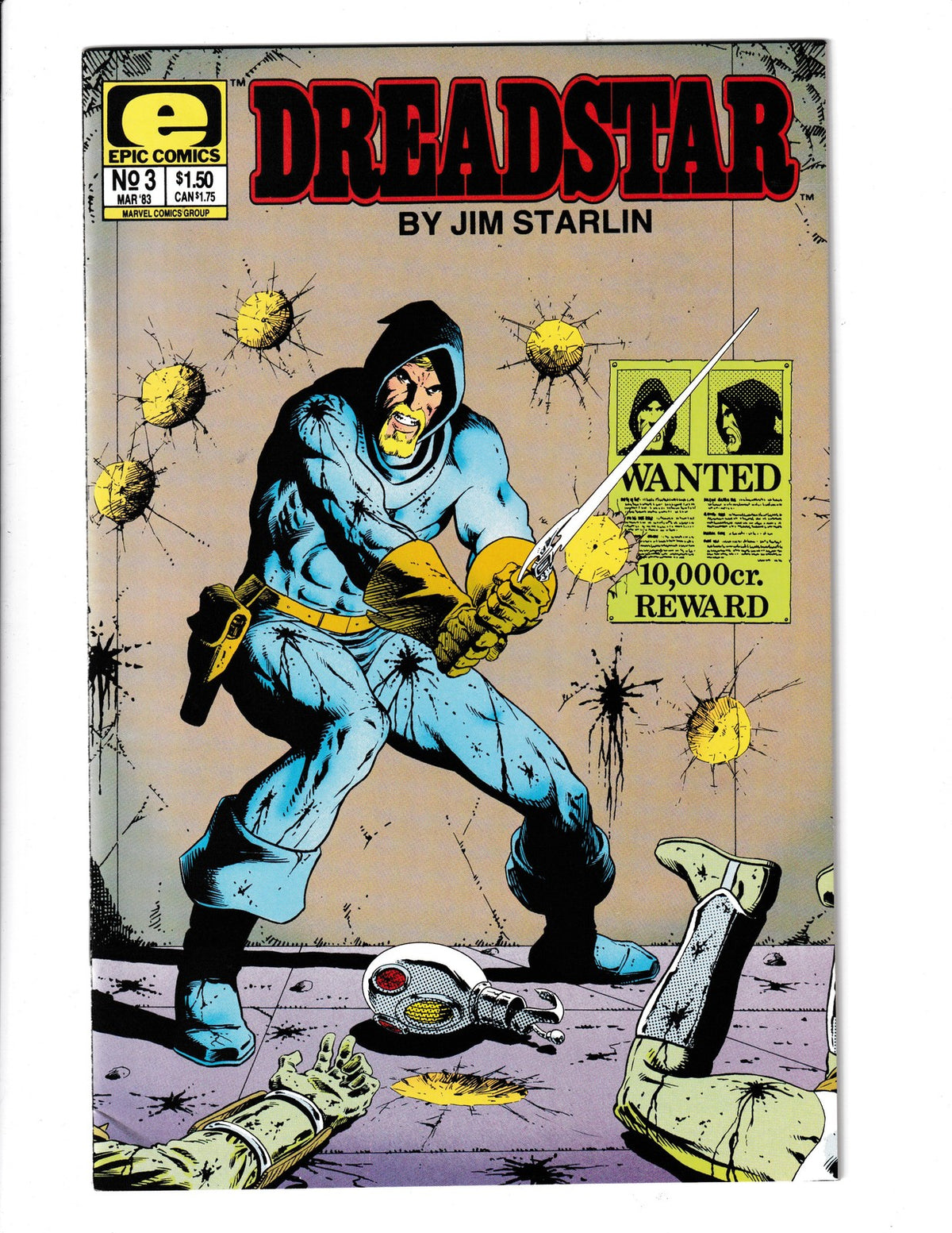 Dreadstar #3 (1983) Epic Comics SKU:3115