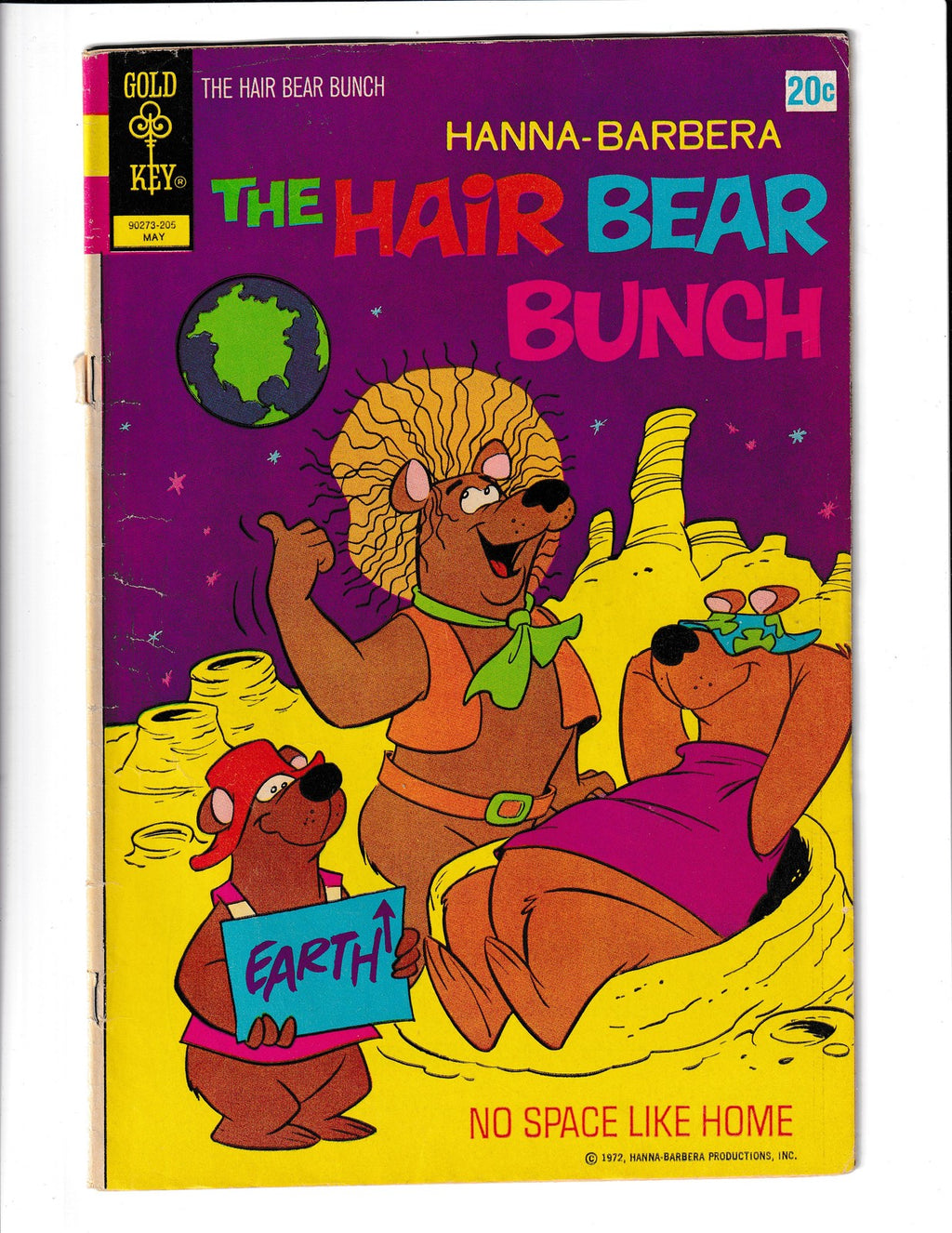 Hair Bear Bunch #2 (1972) Gold Key Comics