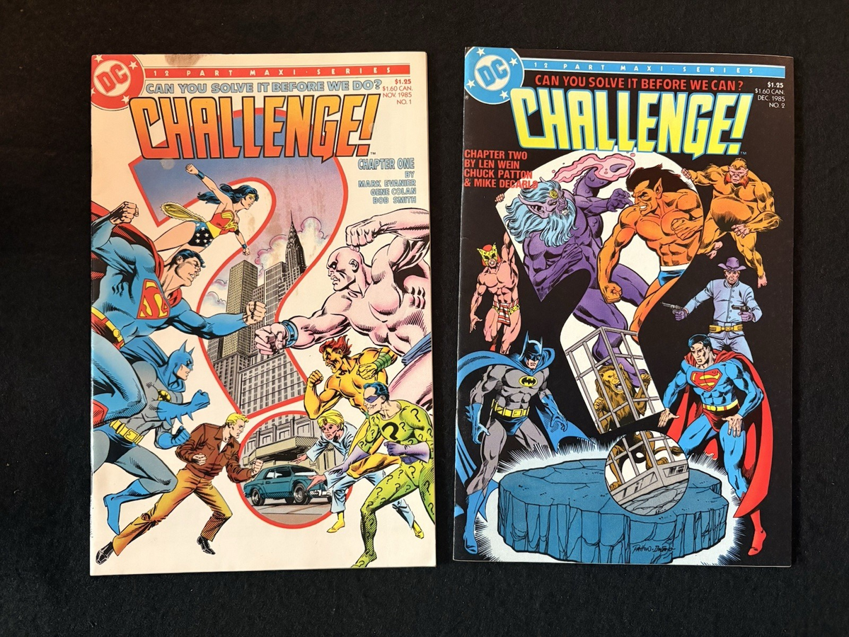 DC Challenge - Run of 8 - #1-8 (1985-86) DC