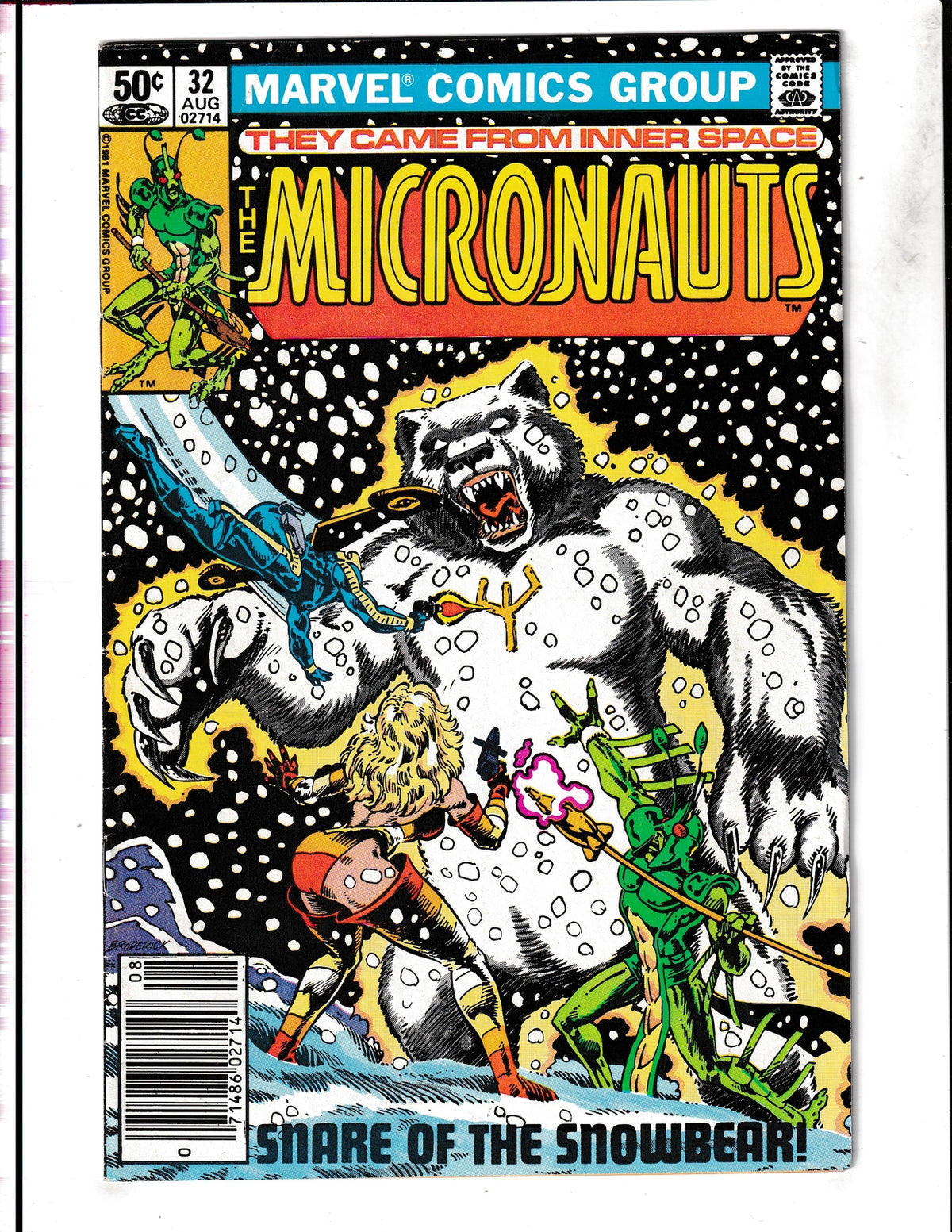 Micronauts #32 (1981) Marvel Comics