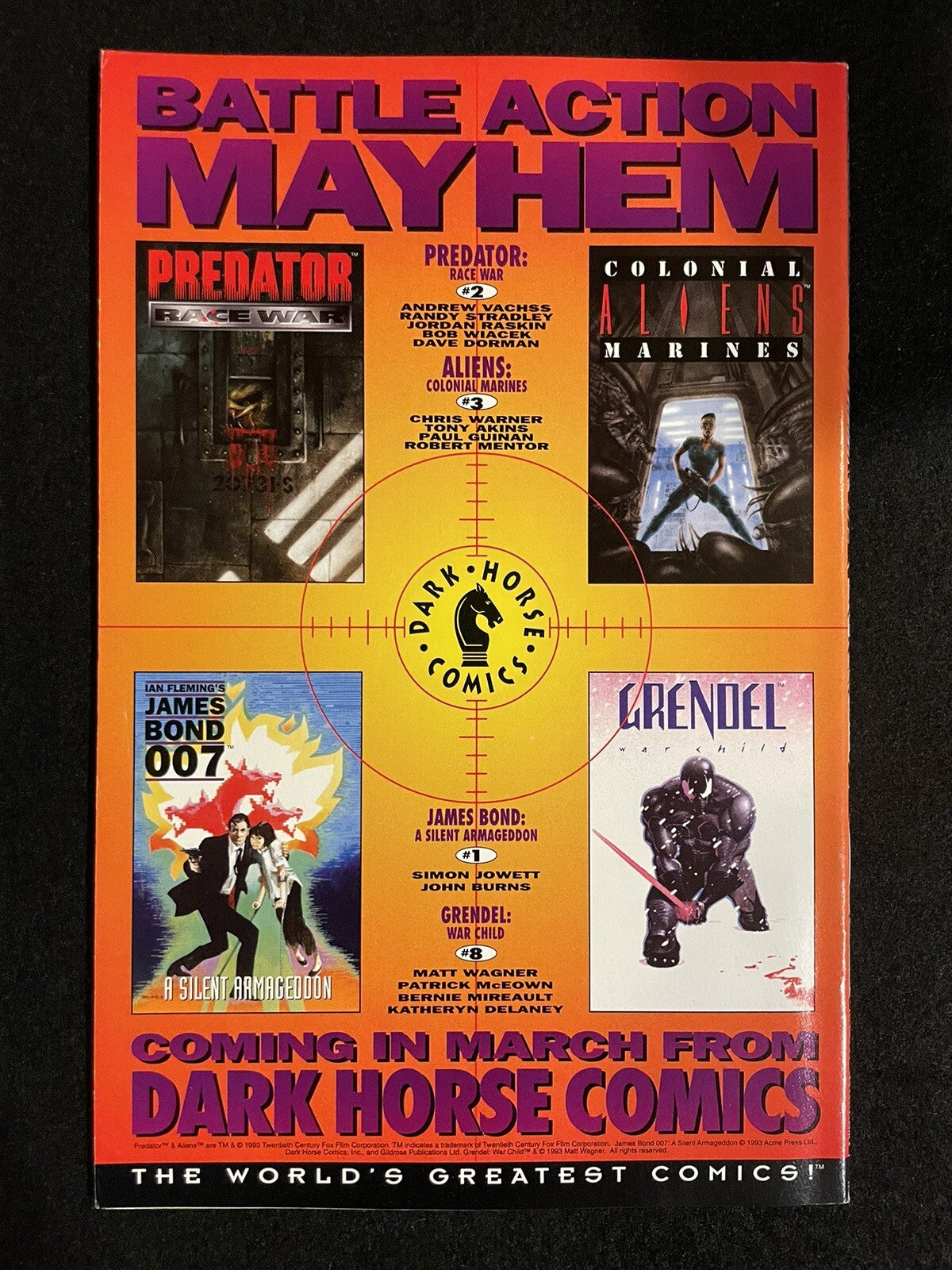 Terminal Point #1-3 (1993) Complete Set Dark Horse Comics