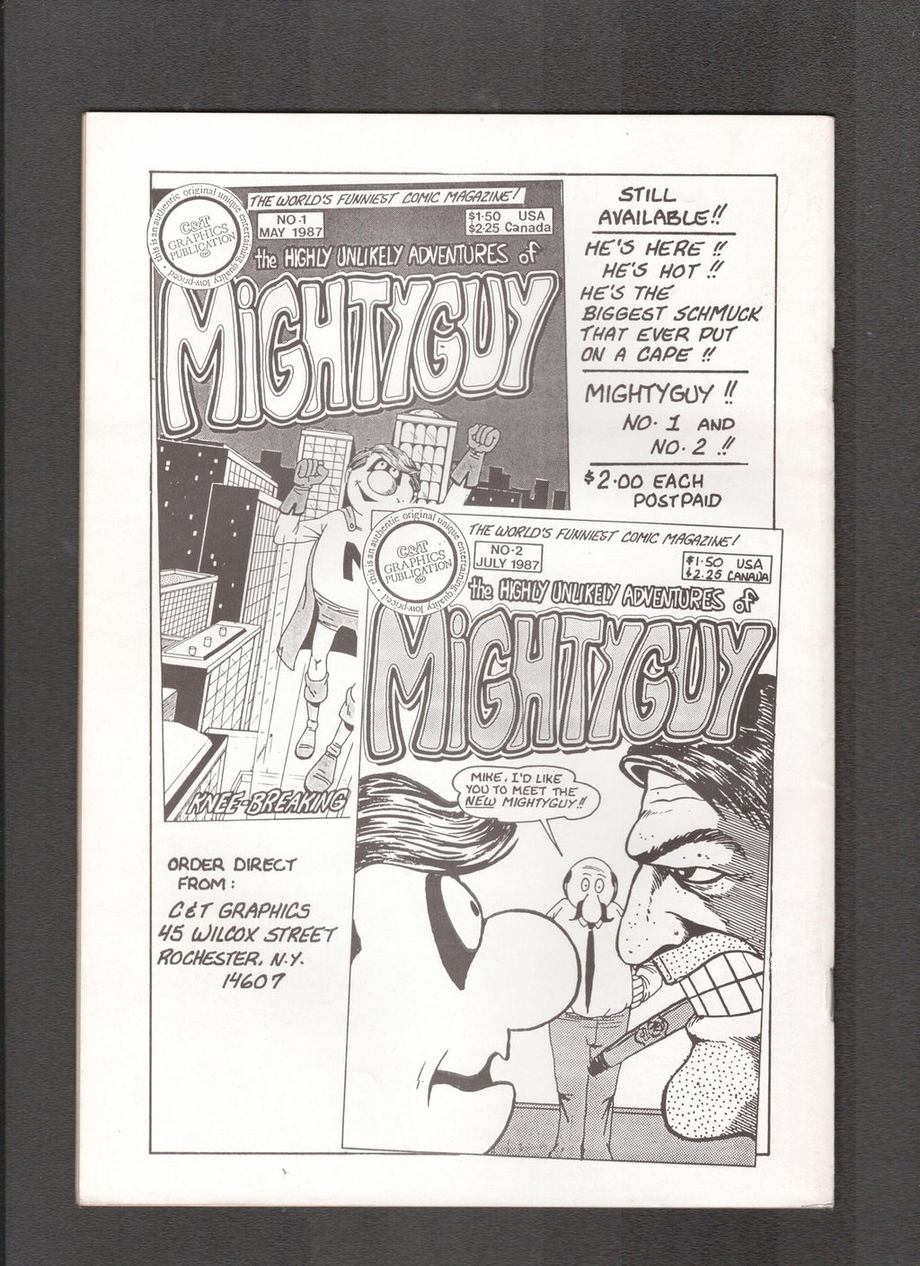 Bathing Machine #1 (1987) C & T Graphics Comics